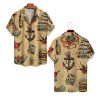 2025 Halloween Skull Anchor Hawaiian Shirt 1 2
