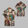 2025 Halloween Skull And Beach Vacation Hawaiian Shirt 1 1