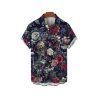 2025 Halloween Skull Pattern Hawaiian Shirt 1 2