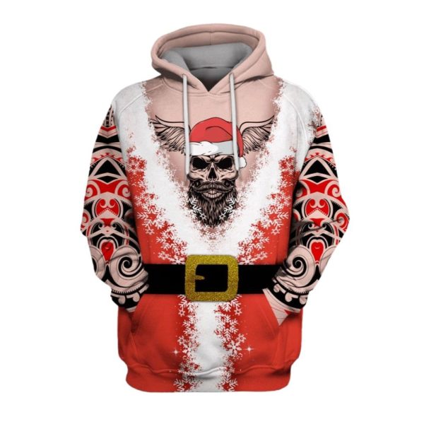 2025 Halloween Skullcap Costume Hoodie 1 2