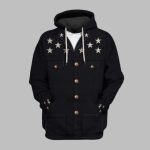 2025 Halloween Small Stars Costume Hoodie