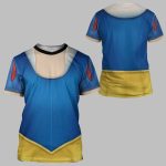 2025 Halloween Snow White Costume Shirt