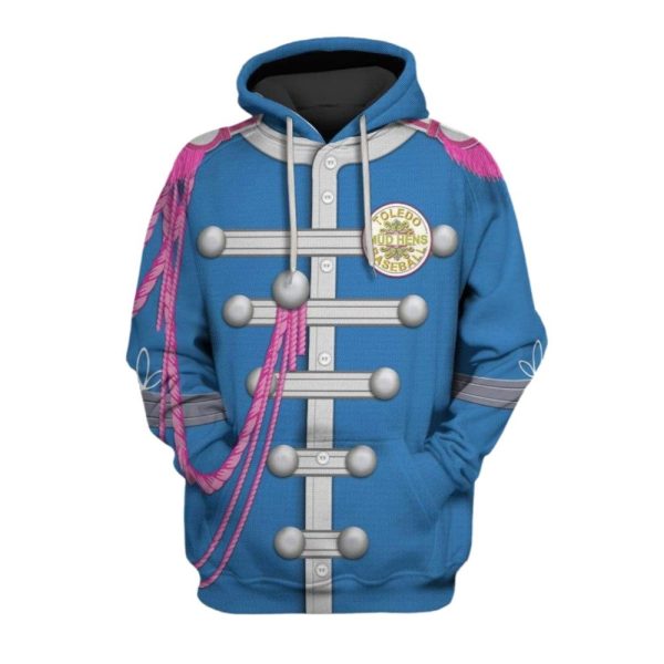 2025 Halloween TOLEDO MUD HENS Costume Hoodie 1 2