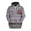 2025 Halloween The Day the Earth Stood Still Nerd Costume Hoodie 1 2