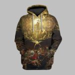 2025 Halloween The Triumph Of Christianity Costume Hoodie