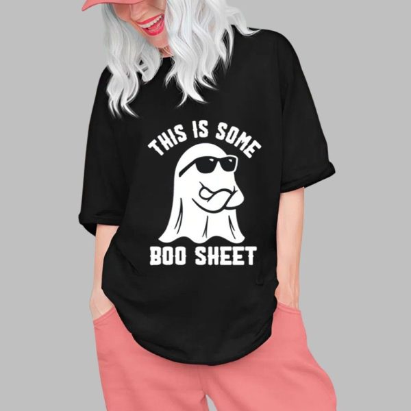 2025 Halloween This Is Some Boo Sheet Shirt 0 1