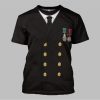 2025 Halloween Titanic Captain Edward John Smith Costume Shirt 1