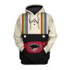 2025 Halloween Uncle Grandpa Lederhosen Costume Hoodie 1 2