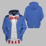 2025 Halloween Uncle Sam Cosplay Costume Hoodie