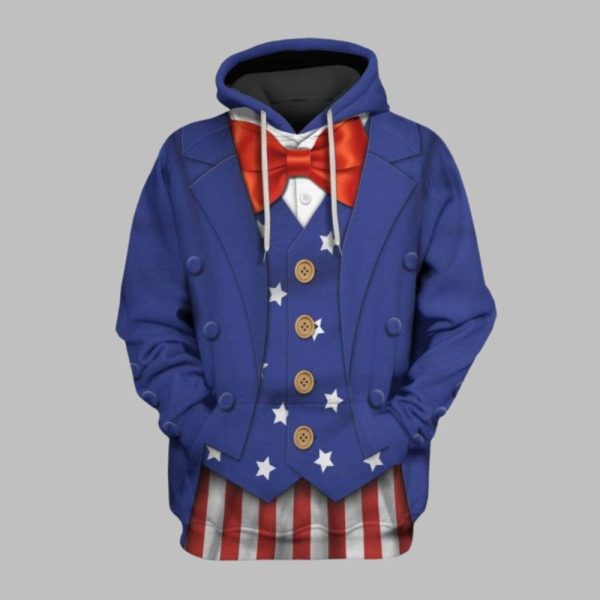 2025 Halloween Uncle Sam Costume Hoodie 1 1