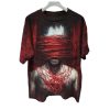 2025 Halloween Unisex Dark Horror Gothic Halloween Art Print T Shirt 1 2