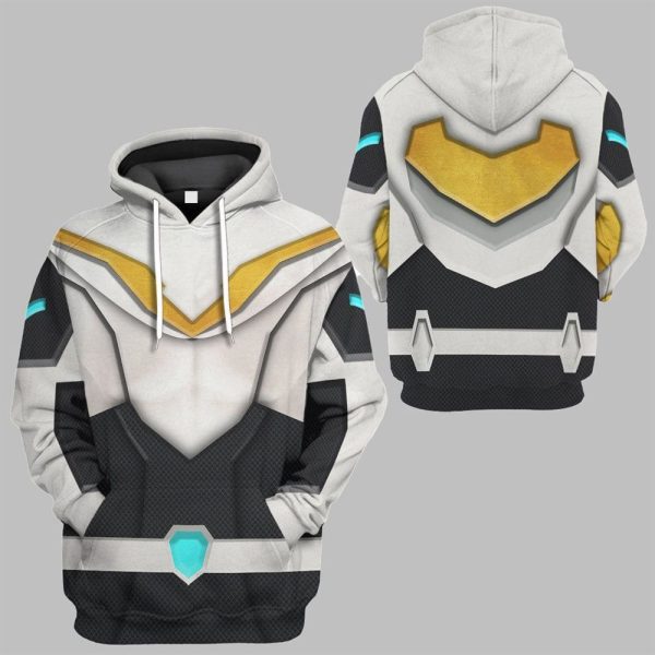 2025 Halloween Voltron Legendary Defender Hunk Garrett Armor Costume Shirt 3