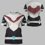 2025 Halloween Voltron Legendary Defender Keith Kogane Armor Costume Shirt