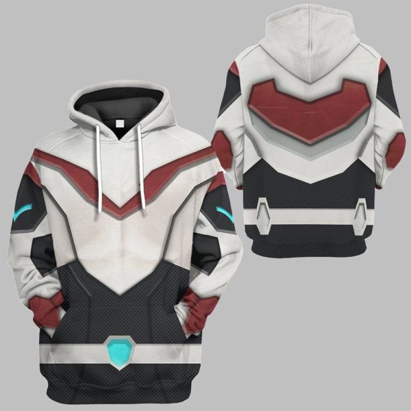 2025 Halloween Voltron Legendary Defender Keith Kogane Armor Costume Shirt 2
