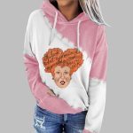 2025 Halloween Witch Casual Print Hoodie