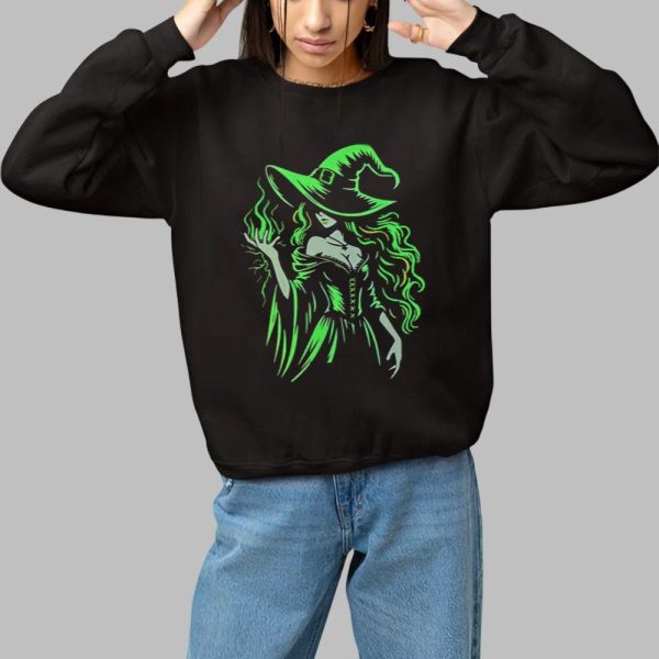 2025 Halloween Witch Luminous Shirt 1 1