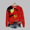 2025 Halloween Witch Printed Crew Neck Sweatshirt 2