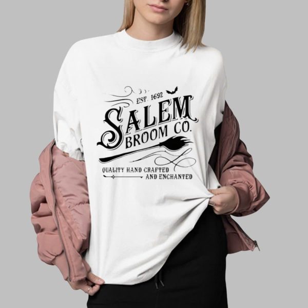 2025 Halloween Witch Salem Broom Co Est 1692 Shirt 0 2