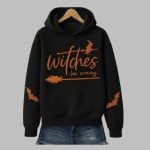 2025 Halloween Withches Be Crazy Printed Hoode