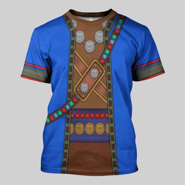 2025 Halloween Wizard Dungeons & Dragons Cosplay Costume Shirt