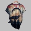 2025 Halloween Women's Dark Halloween Crow Print T-shirt