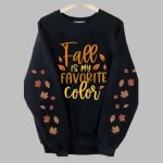 2025 Halloween Women's Fall is My Favorite Color Sweatshirt