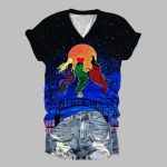 2025 Halloween Women's Hocus Pocus Witches Print T-Shirt