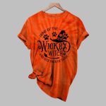 2025 Halloween Women's Home Of The Wicked Witch And Her Pack Of Dogs Shirt
