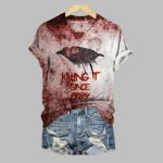 2025 Halloween Women's Killing It 1984 Printed T-shirt