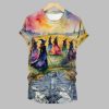 2025 Halloween Women's Midsummer Witches Gather T-Shirt