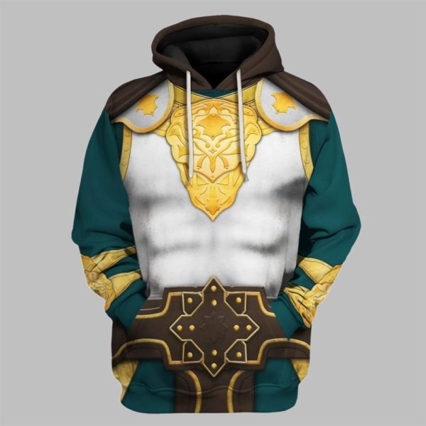 2025 Halloween Xenk Dungeons Dragons Cosplay Costume Shirt 2