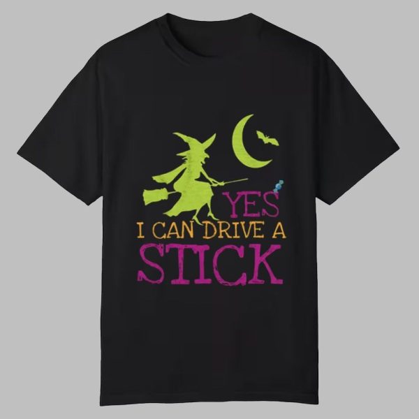 2025 Halloween Yes I Can Drive A Stick Shirt 0 0