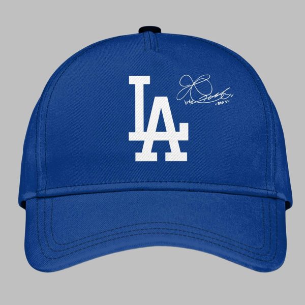 2025 LA Dodgers V Kim Taehyung Signature Hat