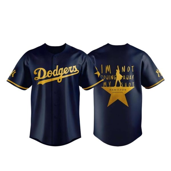 2025 LA Dodgers x Hamilton Night Jersey 1 2