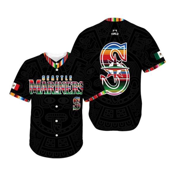 2025 Mariners Mexican Heritage Night Jersey 1 2