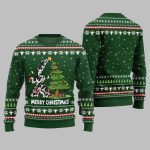 2025 Merry Christmas Cow Ugly Christmas Sweater