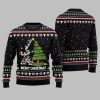 2025 Merry Christmas Cow Ugly Christmas Sweater 3