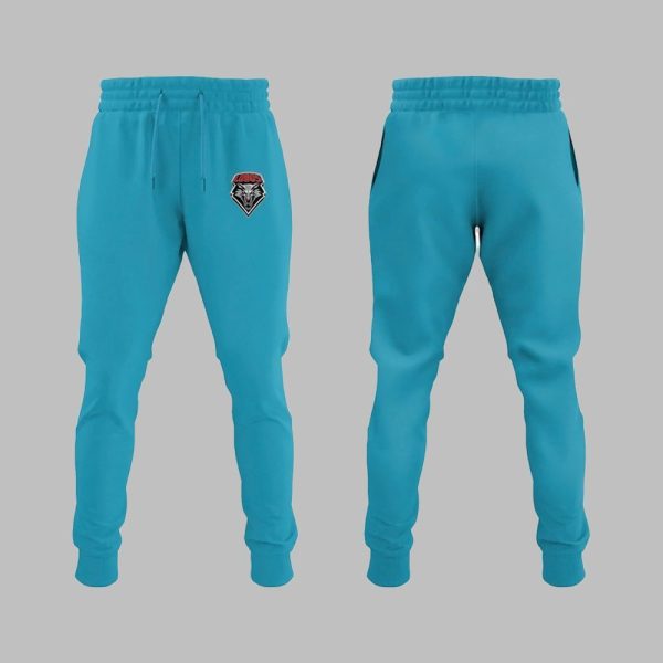 2025 New Mexico Lobos Turquoise Jogger 4