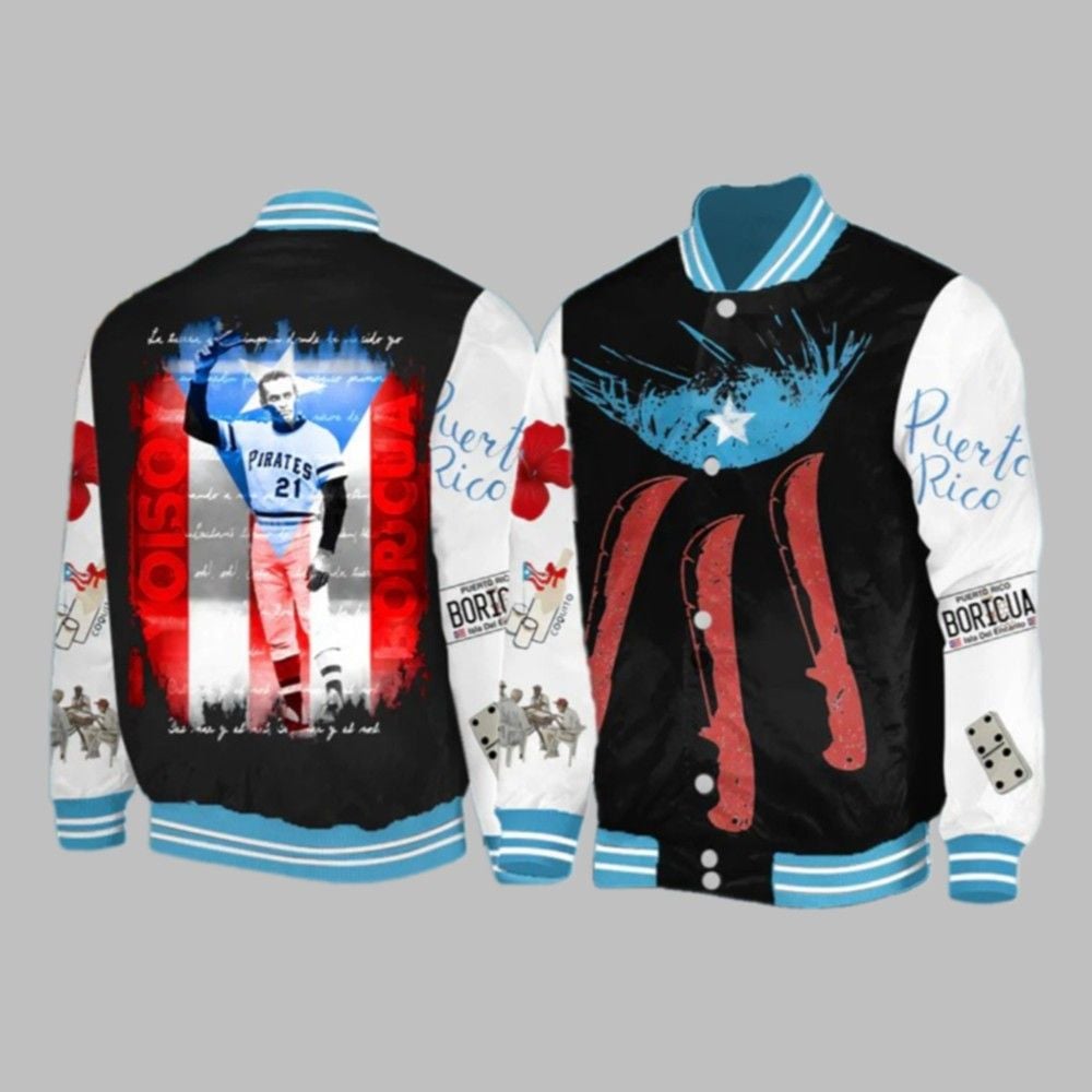 2025 Pirates Roberto Clemente Puerto Rico Jacket 1 1 2025 Pirates Roberto Clemente Puerto Rico Jacket 1 1