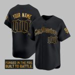 2025 SF Giants Forged In The Fog Built To Battle Jersey