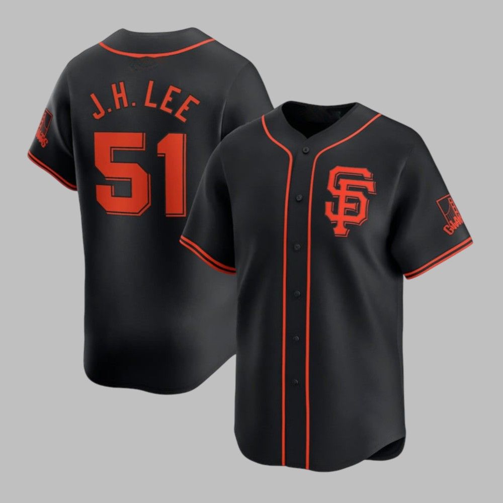 2025 SF Giants Jung Hoo Lee Player Jersey 2025 SF Giants Jung Hoo Lee Player Jersey