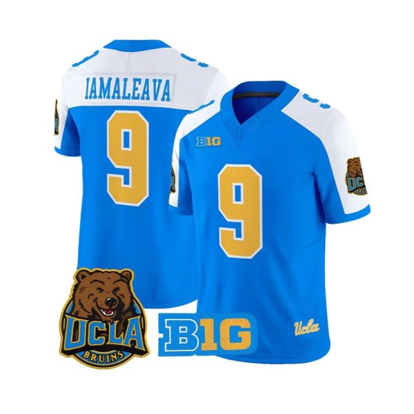 2025 UCLA Nico Iamaleava B10 Jersey 1 2