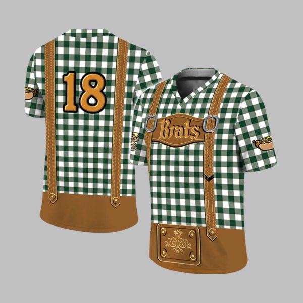 2025 Wisconsin Timber Rattlers Bratoberfest with Brats Jersey Giveaway 1 1