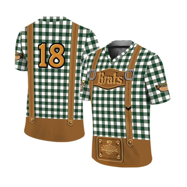 2025 Wisconsin Timber Rattlers Bratoberfest with Brats Jersey Giveaway 1 2