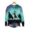 2025 Womens Halloween Ghosts Sweatshirt 1 2