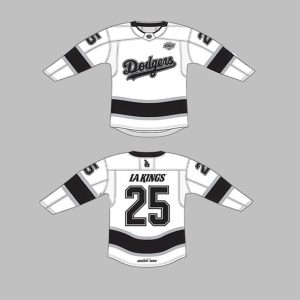 LA Dodgers LA Kings Night Jersey 2025 Giveaway 1 1