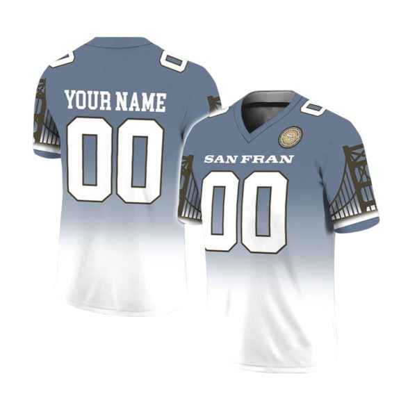 49ers 2025 Rivalries Football Jersey 1 2