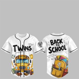1 Twins Back To School 2025 Jersey