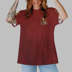 2025 Christmas Dont Stop Believing Santa Snowman Shirt 1