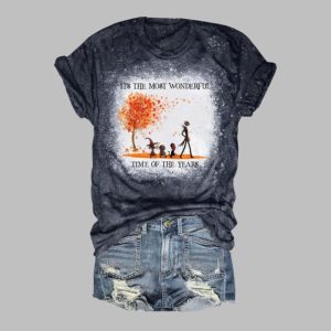 2025 Halloween Trendy Tie-Dye Its The Most Wonderful Time Of The Years T-Shirt